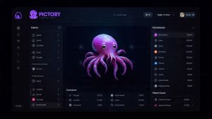 Pictory AI review 2026 dashboard showing blog-to-video conversion interface